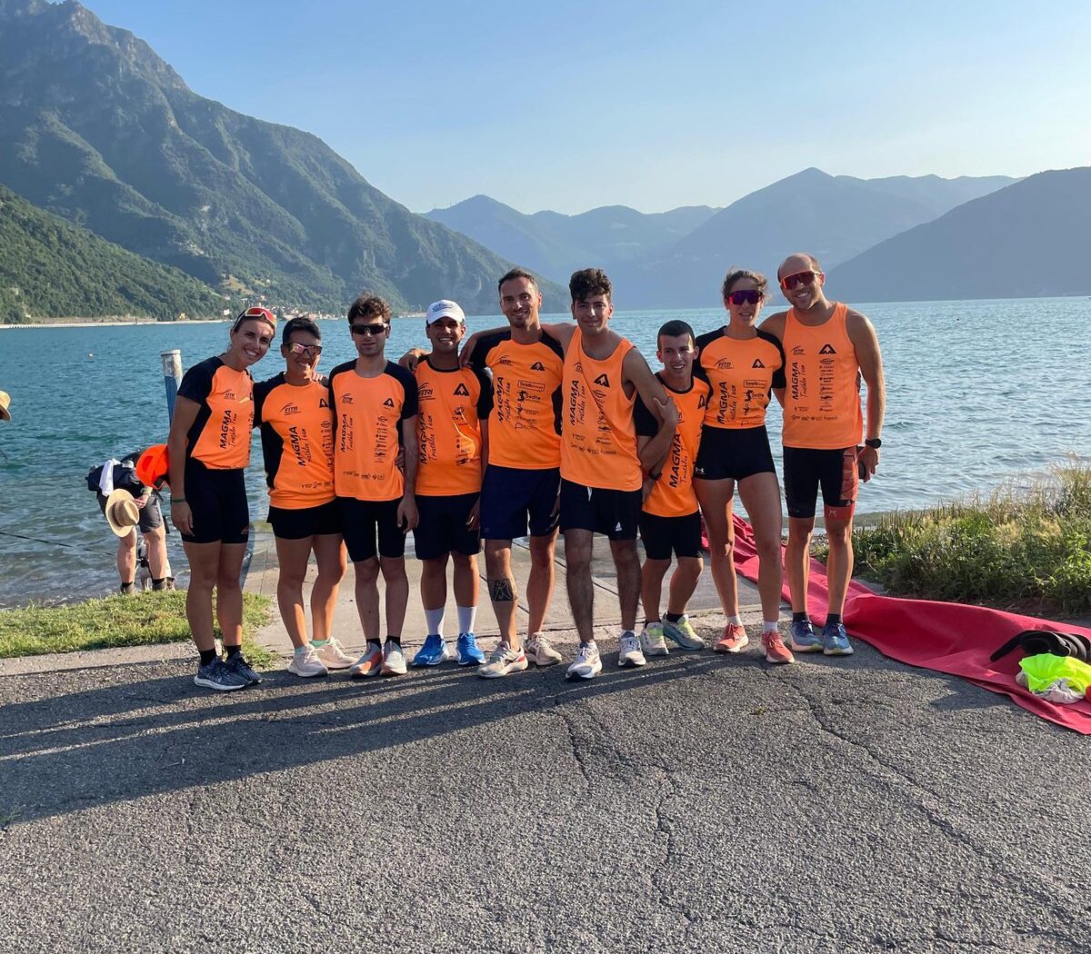 La squadra di AttivaMente prima di una gara